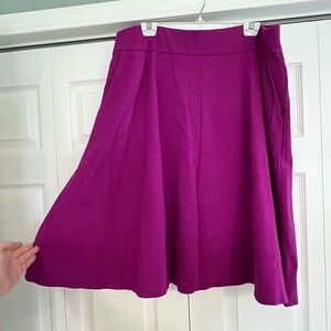 Lane bryant pull on swing skirt with pockets